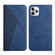 iPhone 11 Pro Diamond Pattern Splicing Skin Feel Magnetic Horizontal Flip Leather Case with Card Slots & Holder & Wallet  - Blue