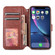 iPhone 11 Pro AZNS Calf Texture Magnetic Horizontal Flip PU Leather Case with Holder & Card Slots & Photo Frame - Brown