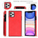 iPhone 11 Pro Cross-body Square Double Buckle Flip Card Bag TPU+PU Case with Card Slots & Wallet & Photo & Strap  - Red