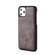 iPhone 11 Pro DG.MING Crazy Horse Texture Flip Detachable Magnetic Leather Case with Holder & Card Slots & Wallet  - Grey
