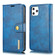 iPhone 11 Pro DG.MING Crazy Horse Texture Flip Detachable Magnetic Leather Case with Holder & Card Slots & Wallet   - Blue