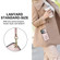 iPhone 11 Pro Anti-theft RFID Card Slot Phone Case - Rose Gold