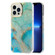 iPhone 11 Pro Electroplating Shell Texture Marble Phone Case  - Green B1