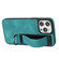 iPhone 11 Pro Wristband Holder Leather Back Phone Case - Green