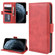 iPhone 11 Pro Double Buckle Crazy Horse Business Mobile Phone Holster with Card Wallet Bracket Function - Red