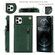 iPhone 11 Pro Cross-body Zipper Square TPU+PU Back Cover Case with Holder & Card Slots & Wallet & Strap  - Green