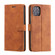 Skin Feel Anti-theft Brush Horizontal Flip Leather Phone Case iPhone 11 Pro - Brown