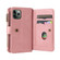 Skin Feel PU + TPU Horizontal Flip Leather Case with Holder & 15 Cards Slot & Wallet & Zipper Pocket & Lanyard iPhone 11 Pro - Pink