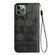 iPhone 11 Pro Football Texture Magnetic Leather Flip Phone Case  - Black