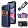 iPhone 11 Pro Soft Skin Leather Wallet Bag Phone Case  - Blue