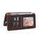 Simple Suction Closure Horizontal Flip Leather Case with Holder & Card Slot & Wallet iPhone 11 Pro - Brown