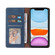 Simple Suction Closure Horizontal Flip Leather Case with Holder & Card Slot & Wallet iPhone 11 Pro - Blue
