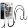 iPhone 11 Pro Electroplating Dual-side IMD Phone Case with Lanyard - Totem Elephant