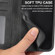 iPhone 11 Pro Cubic Grid Calf Texture Magnetic Closure Leather Phone Case - Black