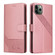 iPhone 11 Pro GQUTROBE Skin Feel Magnetic Leather Phone Case  - Rose Gold