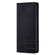iPhone 11 Pro TTUDRCH RFID Retro Texture Magnetic Leather Phone Case - Black
