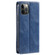 iPhone 11 Pro TTUDRCH RFID Retro Texture Magnetic Leather Phone Case - Blue