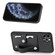 iPhone 11 Pro Wristband Kickstand Card Wallet Back Cover Phone Case with Tool Knife - Black