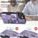 iPhone 11 Pro Retro Skin-feel Ring Card Wallet Phone Case - Purple