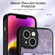 iPhone 11 Pro Retro Skin-feel Ring Card Wallet Phone Case - Purple