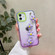 iPhone 11 Pro Gradient Flower Bracelet Phone Case  - Purple