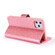 iPhone 11 Pro Glitter Powder Love Leather Phone Case  - Rose Red