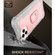 iPhone 11 Pro PC + Rubber 3-layers Shockproof Protective Case with Rotating Holder  - Grey White + Rose Gold