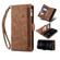 Retro Frosted Horizontal Flip Leather Case with Holder & Card Slot & Wallet & Zipper Pocket & Lanyard iPhone 11 Pro - Brown