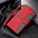 iPhone 11 Pro Nail Skin Feel Stitching Calf Texture Leather Phone Case - Red