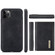 DG.MING M1 Series 3-Fold Multi Card Wallet  Back Cover Shockproof Case with Holder Function iPhone 11 Pro - Black