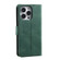 iPhone 11 Pro Nail Skin Feel Stitching Calf Texture Leather Phone Case - Green