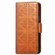 iPhone 11 Pro Grid Leather Flip Phone Case  - Brown