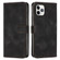 iPhone 11 Pro Dream Triangle Leather Phone Case with Lanyard - Black