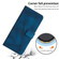 iPhone 11 Pro Dream Triangle Leather Phone Case with Lanyard - Blue
