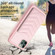 iPhone 11 Pro BF26 Wave Pattern Card Bag Holder Phone Case - Pink