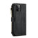 iPhone 11 Pro CaseMe-C30 PU + TPU Multifunctional Horizontal Flip Leather Case with Holder & Card Slot & Wallet & Zipper Pocket  - Black