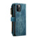 iPhone 11 Pro CaseMe-C30 PU + TPU Multifunctional Horizontal Flip Leather Case with Holder & Card Slot & Wallet & Zipper Pocket  - Blue
