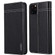 iPhone 11 Pro GEBEI Top-grain Leather Horizontal Flip Protective Case with Holder & Card Slots - Black