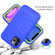 iPhone 11 Pro Wave Pattern 3 in 1 Silicone+PC Shockproof Protective Case - Blue+Olivine