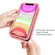 iPhone 11 Pro Wave Pattern 3 in 1 Silicone+PC Shockproof Protective Case - Rose Gold