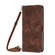 iPhone 11 Pro Dream Triangle Leather Phone Case with Lanyard - Brown