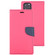 iPhone 11 Pro MERCURY GOOSPERY FANCY DIARY Horizontal Flip Leather Case with Holder & Card Slots & Wallet - Rose Red