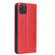 Fierre Shann PU Genuine Leather Texture Horizontal Flip Leather Case with Holder & Card Slots & Wallet iPhone 11 Pro - Red