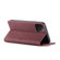 CaseMe-013 Multifunctional Horizontal Flip Leather Case with Card Slot & Holder & Wallet iPhone 11 Pro - Wine