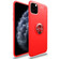 iPhone 11 Pro lenuo Shockproof TPU Case with Invisible Holder  - Red