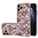 iPhone 11 Pro Electroplating Pattern IMD TPU Shockproof Case with Rhinestone Ring Holder  - Pink Scales