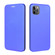 iPhone 11 Pro Carbon Fiber Texture Horizontal Flip TPU + PC + PU Leather Case with Card Slot - Blue