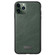 iPhone 11 Pro SULADA Shockproof TPU + Handmade Leather Protective Case - Green