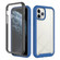 iPhone 11 Pro Starry Sky Solid Color Series Shockproof PC + TPU Case with PET Film  - Royal Blue