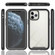 iPhone 11 Pro Starry Sky Solid Color Series Shockproof PC + TPU Case with PET Film  - Black